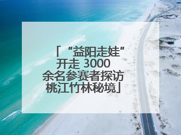 “益阳走娃”开走 3000余名参赛者探访桃江竹林秘境