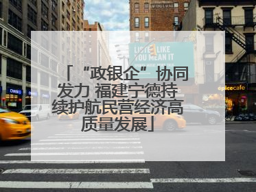“政银企”协同发力 福建宁德持续护航民营经济高质量发展