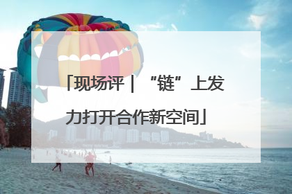 现场评｜“链”上发力打开合作新空间