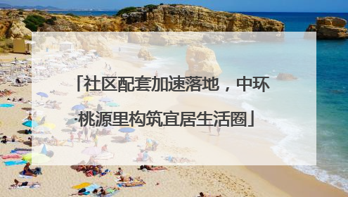 社区配套加速落地，中环·桃源里构筑宜居生活圈