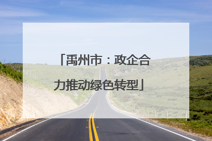 禹州市：政企合力推动绿色转型