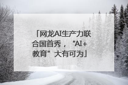 网龙AI生产力联合国首秀，“AI+教育”大有可为