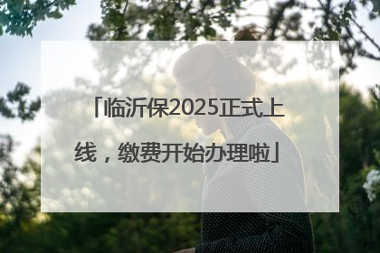 临沂保2025正式上线，缴费开始办理啦