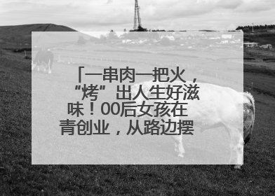 一串肉一把火，“烤”出人生好滋味！00后女孩在青创业，从路边摆摊到开店……