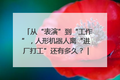 从“表演”到“工作”，人形机器人离“进厂打工”还有多久？｜机器人商业新纪元