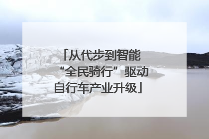 从代步到智能 “全民骑行”驱动自行车产业升级