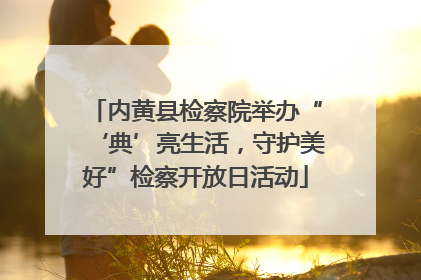 内黄县检察院举办“‘典’亮生活，守护美好”检察开放日活动