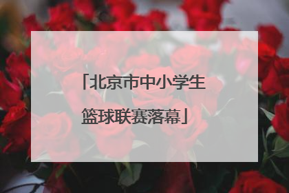北京市中小学生篮球联赛落幕