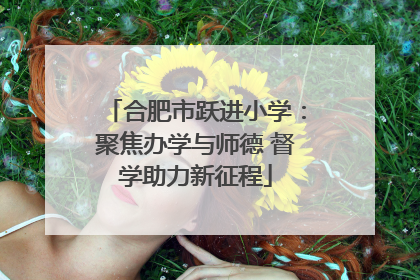 合肥市跃进小学：聚焦办学与师德 督学助力新征程