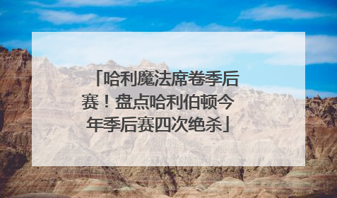 哈利魔法席卷季后赛！盘点哈利伯顿今年季后赛四次绝杀