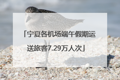 宁夏各机场端午假期运送旅客7.29万人次