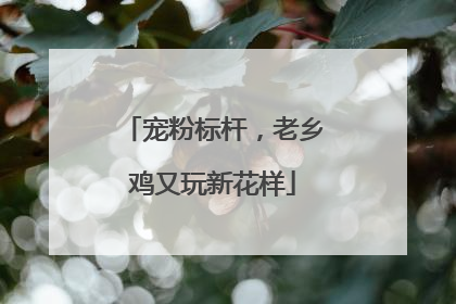 宠粉标杆，老乡鸡又玩新花样