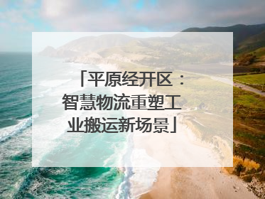 平原经开区：智慧物流重塑工业搬运新场景