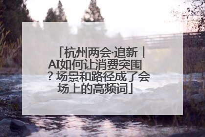 杭州两会·追新丨AI如何让消费突围？场景和路径成了会场上的高频词