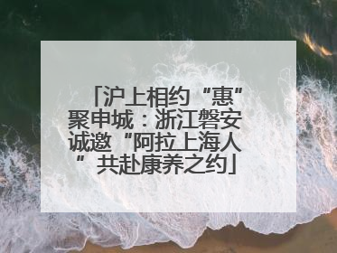 沪上相约“惠”聚申城：浙江磐安诚邀“阿拉上海人”共赴康养之约
