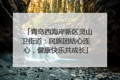 青岛西海岸新区灵山卫街道：民族团结心连心，健康快乐共成长