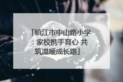镇江市中山路小学：家校携手育心 共筑温暖成长路