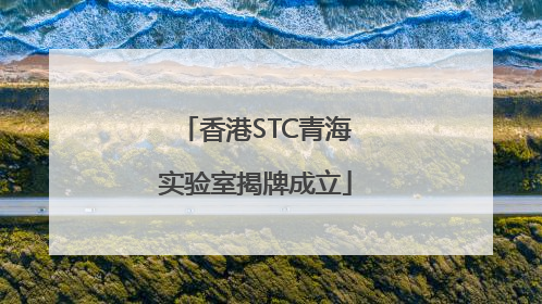 香港STC青海实验室揭牌成立