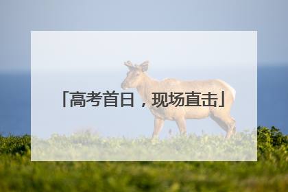高考首日，现场直击