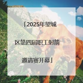 2025年望城区第四届职工射箭邀请赛开幕